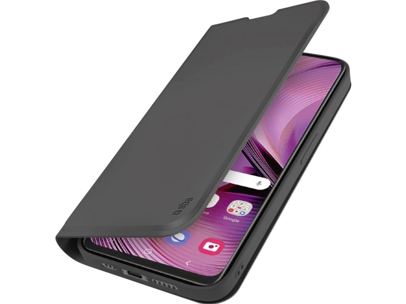 Sbs Mobile Flipcover Motorola G55 Sort Mobiltelefon Flip Case Tewalmog55k