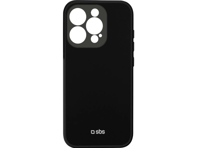 Sbs Ted3obkcovip1561p, Cover, Apple, Iphone 15 Pro, 15,5 Cm (6.1"), Schwarz