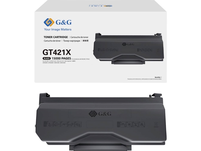 G&G Toner Schwarz 15000 Seiten Gt421x (Gt421x)