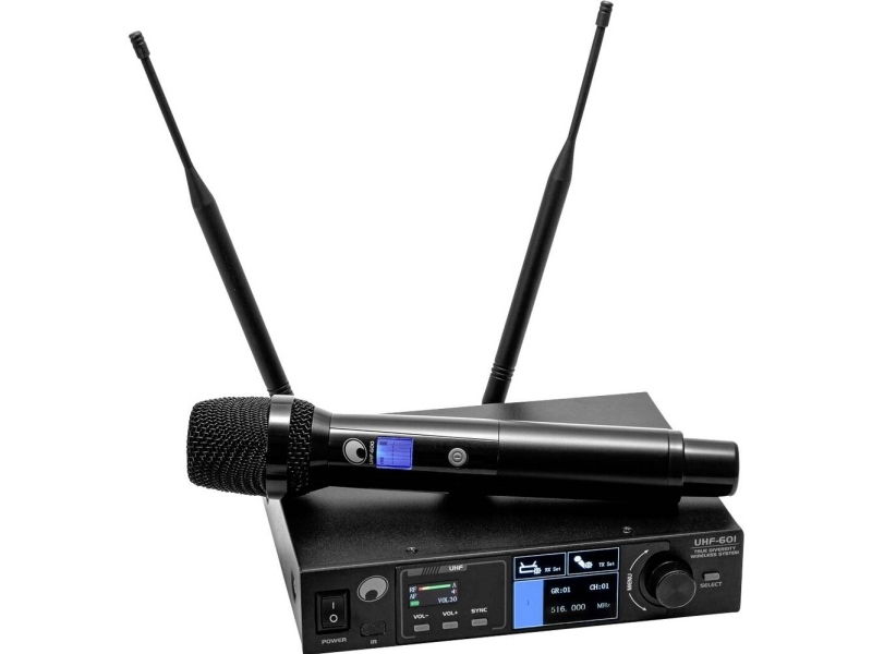 Trådløst Mikrofonsæt Omnitronic Uhf-601