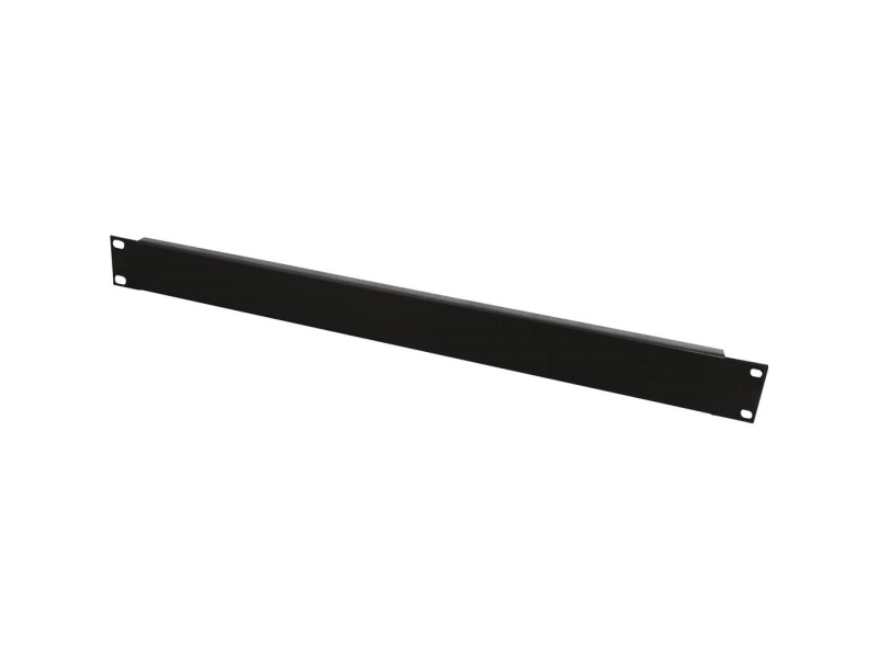 Omnitronic Frontplatte Z-19U, Stahl, Schwarz 1He (30100150)