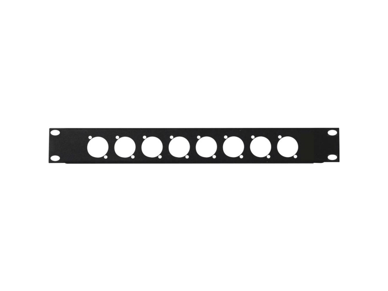 Omnitronic Frontplatte Z-19 8X Xlr (D-Typ) 1He (30100657)