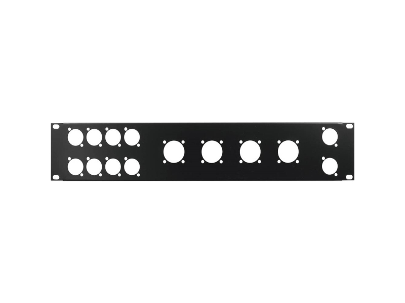 Omnitronic Frontplatte Z-19 8X D-Type/4Xnl8/T 2He (30100656)