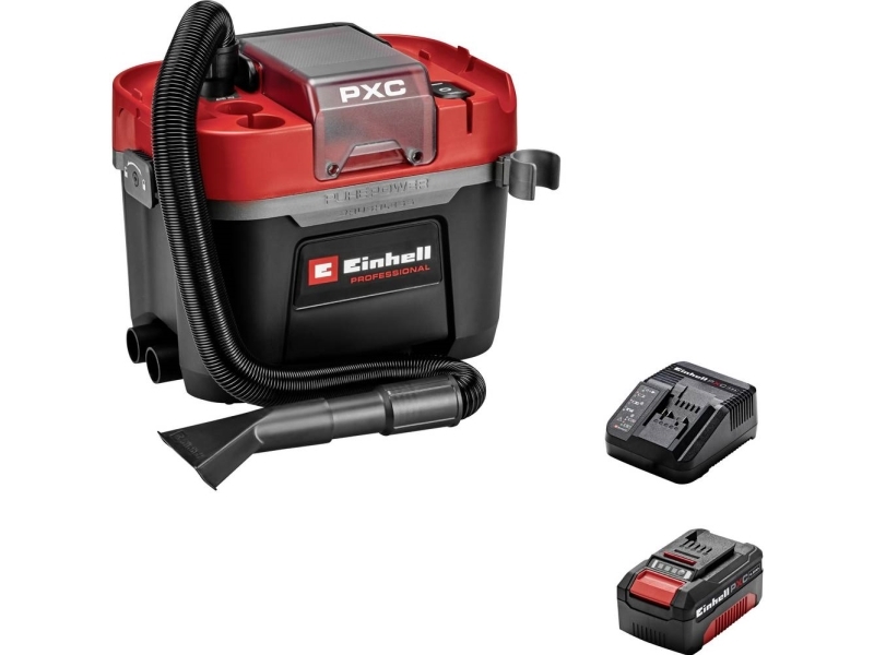 Einhell Professional TP-VC 18/10 Li BL L 4326758 Batteridrevet våd-/tørsuger 10 l inkl. oplader, inkl. 1 batteri, Støvklasse L-certificeret