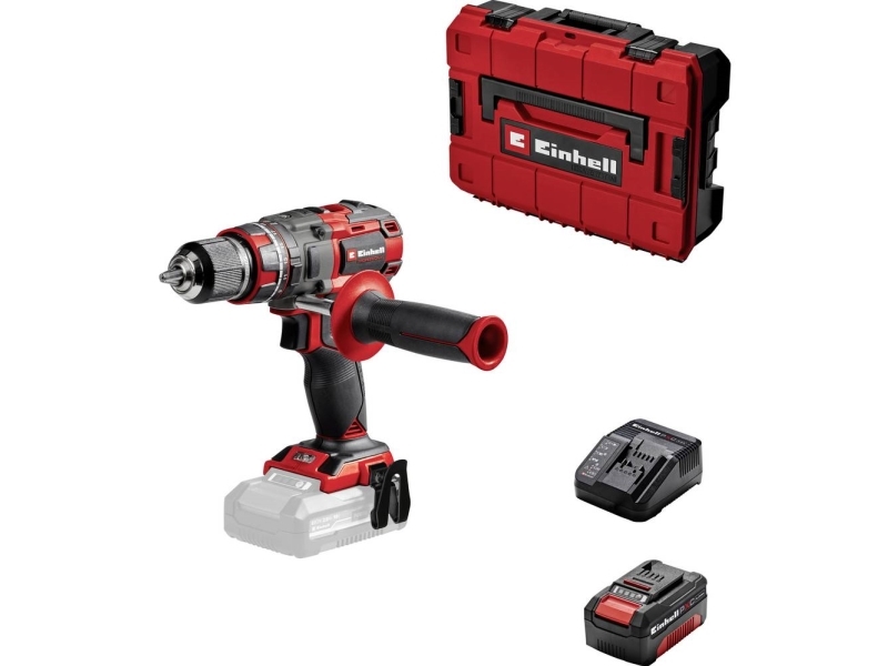 Einhell TP-CD 18/80 Li-i Set 4326756 Batteri slagboremaskine 4 Ah Litium inkl. batteri, Inkl. oplader, børsteløs, Kuffert - SOLO