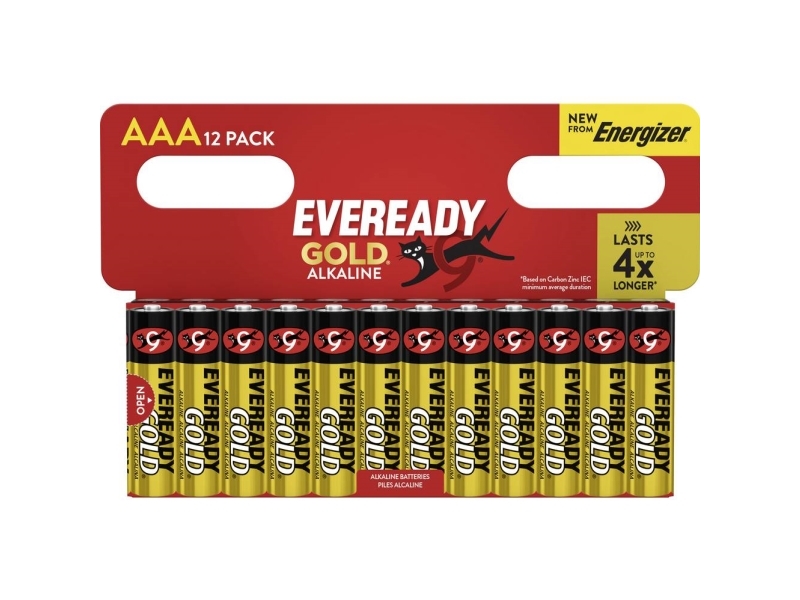 Eveready AAA paristo E304401300 1,5 V 12 kpl