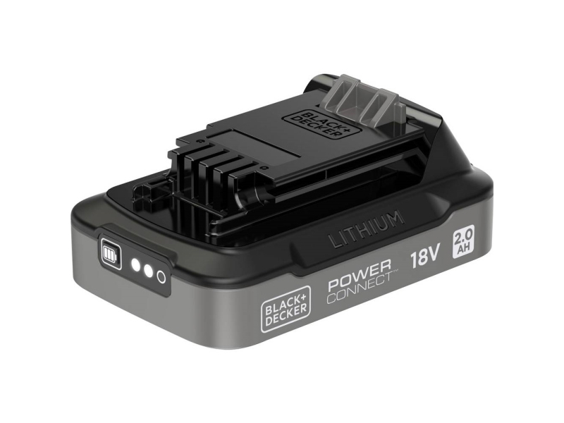 Black & Decker juodas+decker Juodas+DECKER 18V 2.0Ah battery BDL2018S