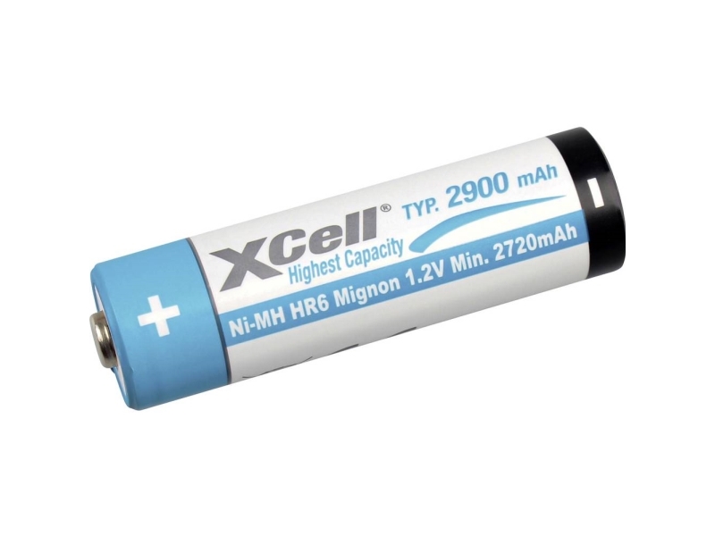 Xcell Genopladeligt Aa-Batteri Nimh 2900 1.2 V 4 Stk