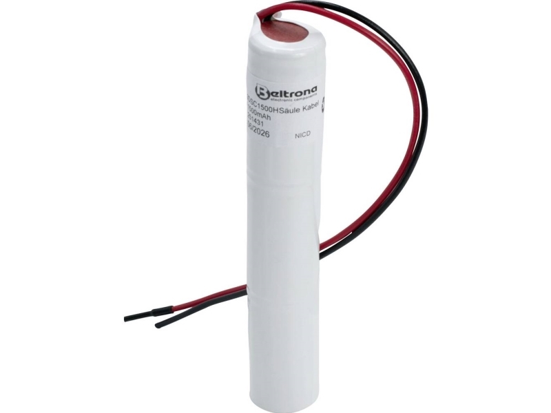 Beltrona BEL3DSC1500HSK Korkean lämpötilan hätäakku, kaapeli 3,6 V 1500 mAh