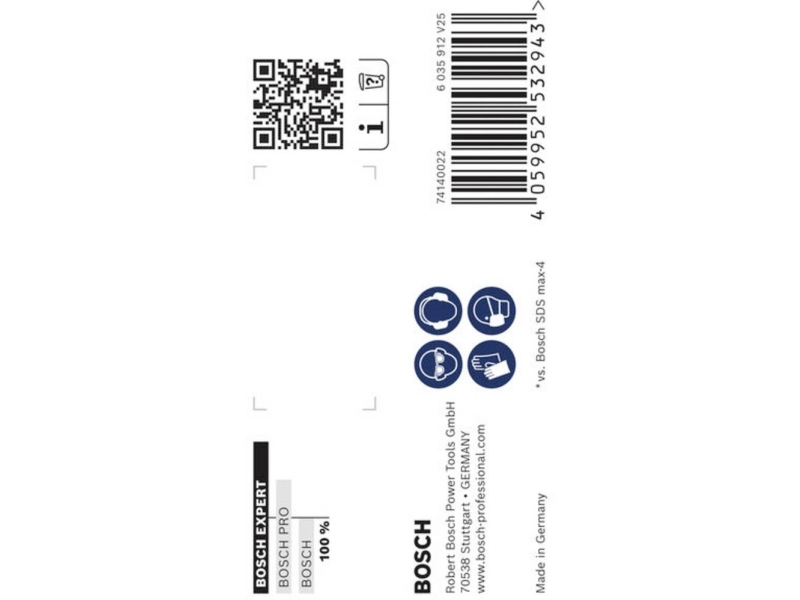 SDS-max vasaraporanterä 8X-17X400X540