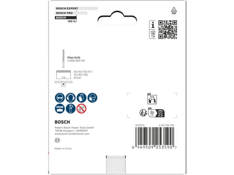Bosch Accessories 2608594540 2608594540 Platte Für Stichsäge 1 Stk