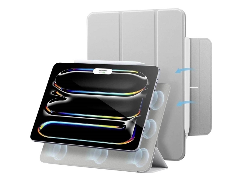 Esr Magnetic Case Tablet-Cover Für Ipad Pro 11 (2025 & 2024) Grau