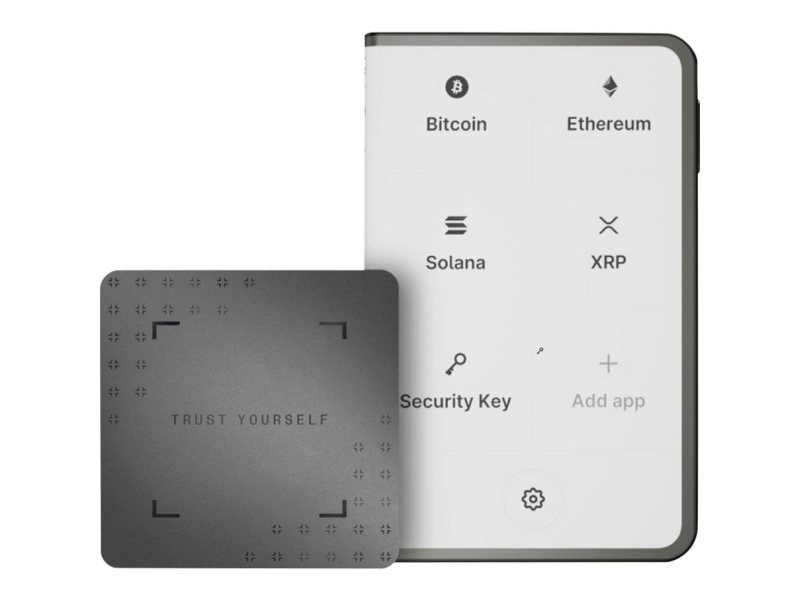 Ledger Stax Crypto Hardware Wallet+Recovery Key Hardware Wallet 1 stk STAX-RKEY-ESDEPTIT