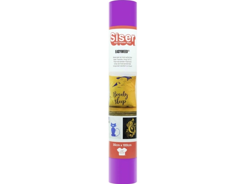 Siser Fluo Transferfolie Folie Schneidbreite 30 Cm Lila