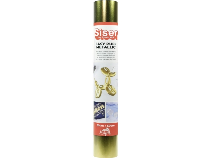 Siser Textiltransferfolie Skærebredde 30 cm Guld