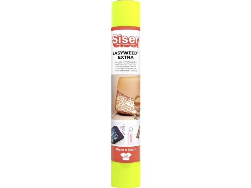 Siser Transferfolie Skærebredde 30 cm flou-gul