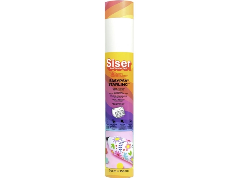 Siser Selbstklebende Folie - Schneidebreite 30 Cm - Weiß