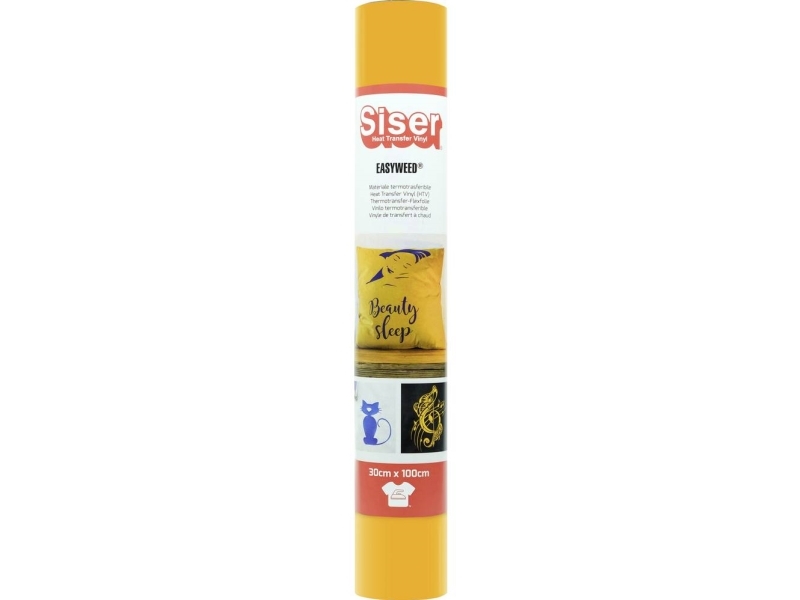 Siser Fluo Transferfolie Folie Skærebredde 30 Cm Orange