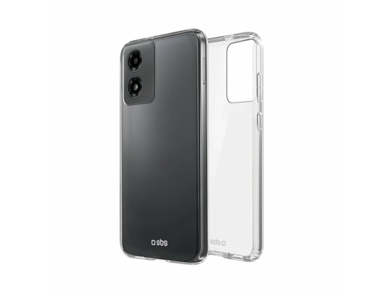 Sbs Skinny Cover Für Das Motorola Moto G04, Cover, Motorola, Moto G04, 16,7 Cm (6.56"), Transparent