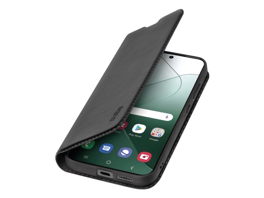 Sbs Bookcase Wallet Lite-Hülle Für Xiaomi 14, Geldbörsenhülle, Xiaomi, 14, 16,1 Cm (6.36"), Schwarz