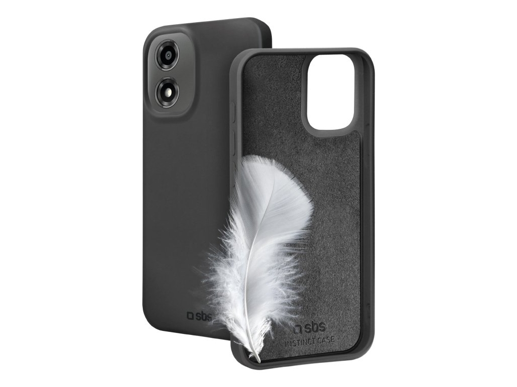 Sbs Teinstmoe14k, Abdeckung, Motorola, Moto G04, Moto G04s 4G, Moto G24 4G, Moto E14, 16,7 Cm (6.56"), Schwarz