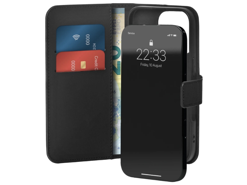 Sbs Puipc16p61bookc8blk, Tegnebogsetui, Apple, Iphone 16 Plus, 16 Cm (6.3"), Sort