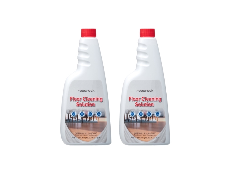 Roborock Floor Cleaning Solution, Golvrengöringslösning, Robotdammsugare, Vit, 480 ml, 2 styck | Vitvaror - Dammsugare - Tillbehör till dammsugare | GameStuff