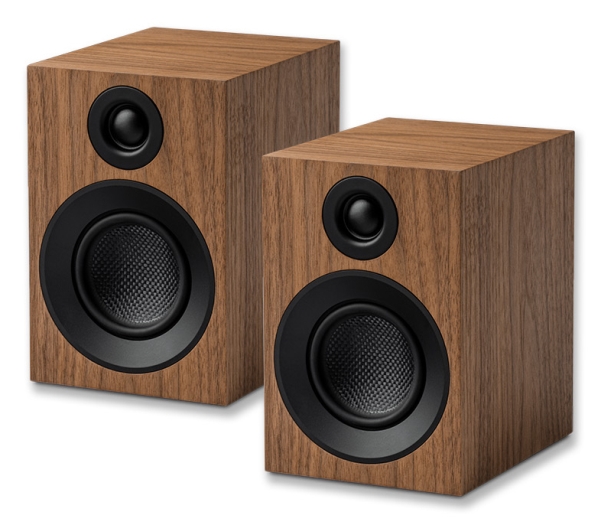 Pro-Ject Speaker Box 3 E Carbon, 2-vägs, 2.0 kanaler, Kabel, 100 W, 83 - 20000 hz, Valnöt | N - A | GameStuff