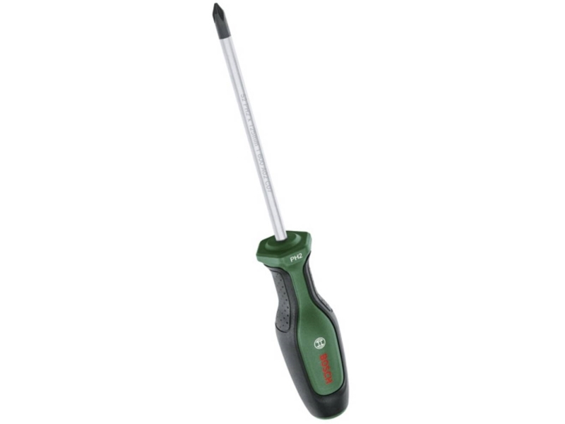 Bosch Home And Garden 1600A03ds6 Kreuzschlitz-Schraubendreher Ph 2, Klingenlänge 125 Mm