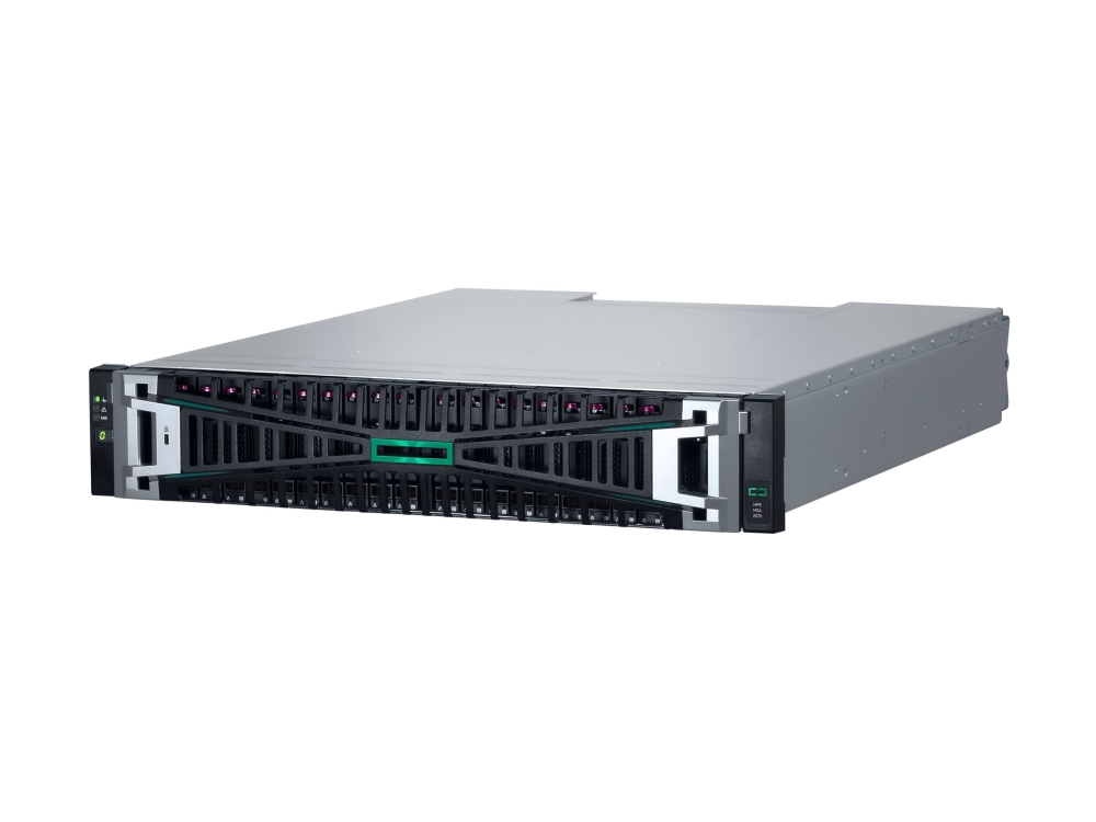 HPE Modular Smart Array 2070 SFF 2x32Gb FC 4-port Controller Storage Array - Solid state/harddisk array - 0 TB - 24 bays (SAS-3) - 32Gb Fibre Channel