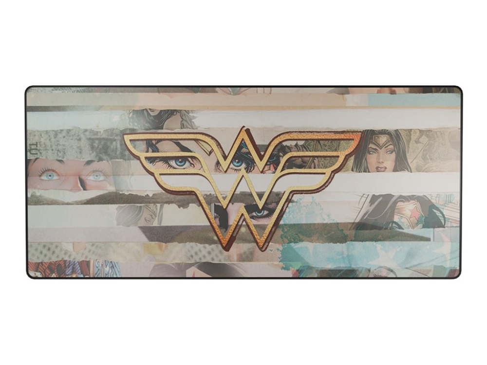 Lexip Warner Bros. - Musmatta - flexibel mjuk mikrostrukturerad yta - XXL-storlek - Wonder Woman | Spel - Gamingmöss & Tangentbord - Gaming möss | GameStuff