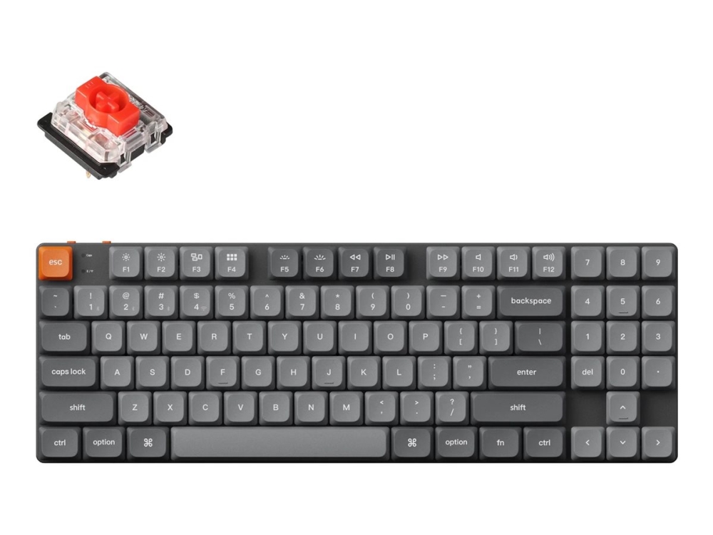 Keychron K13 Max QMK/VIA Hot Swap Low Profile Gateron mekaniskt (K13M-H1)