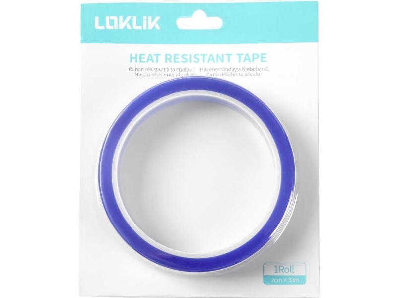 Loklik Sublimations-Heißklebeband Tape Blå