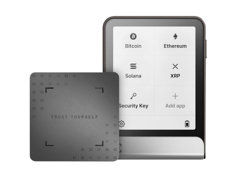 Ledger Flex Graphite + Recovery Key Hardware Wallet Grå 1 stk FLEX-RKEY-ESDEPTIT
