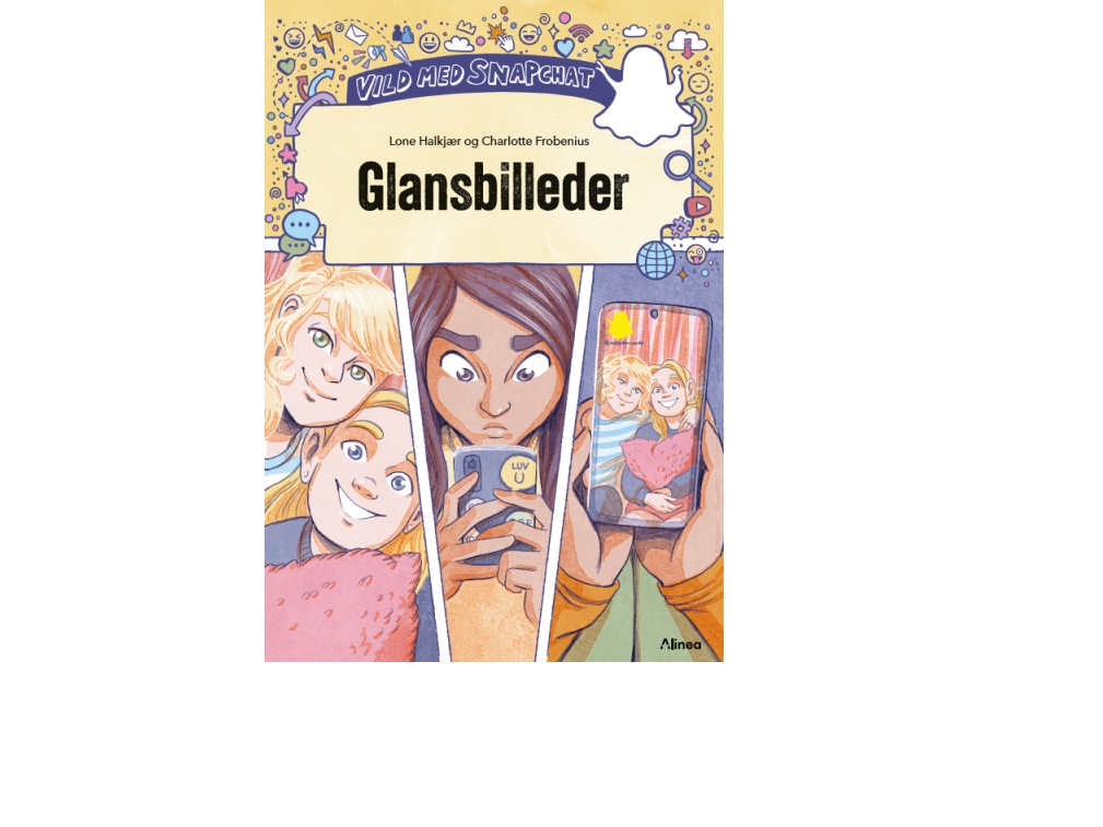 Vild Med Snapchat, Glansbilleder, Rød Læseklub | Charlotte T. Frobeniuslone Halkjær