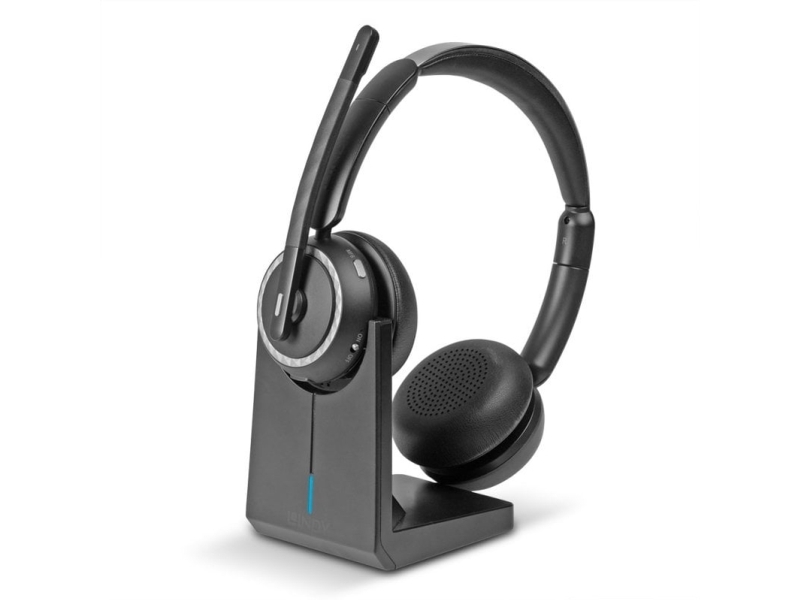 Lindy L118, Trådløs, 20 - 20000 Hz, Kontor/Callcenter, 350 G, Headset, Sort