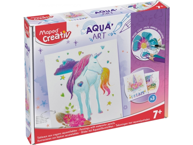 Maped Creativ 907048, Farvelægningssæt til børn, 7 År