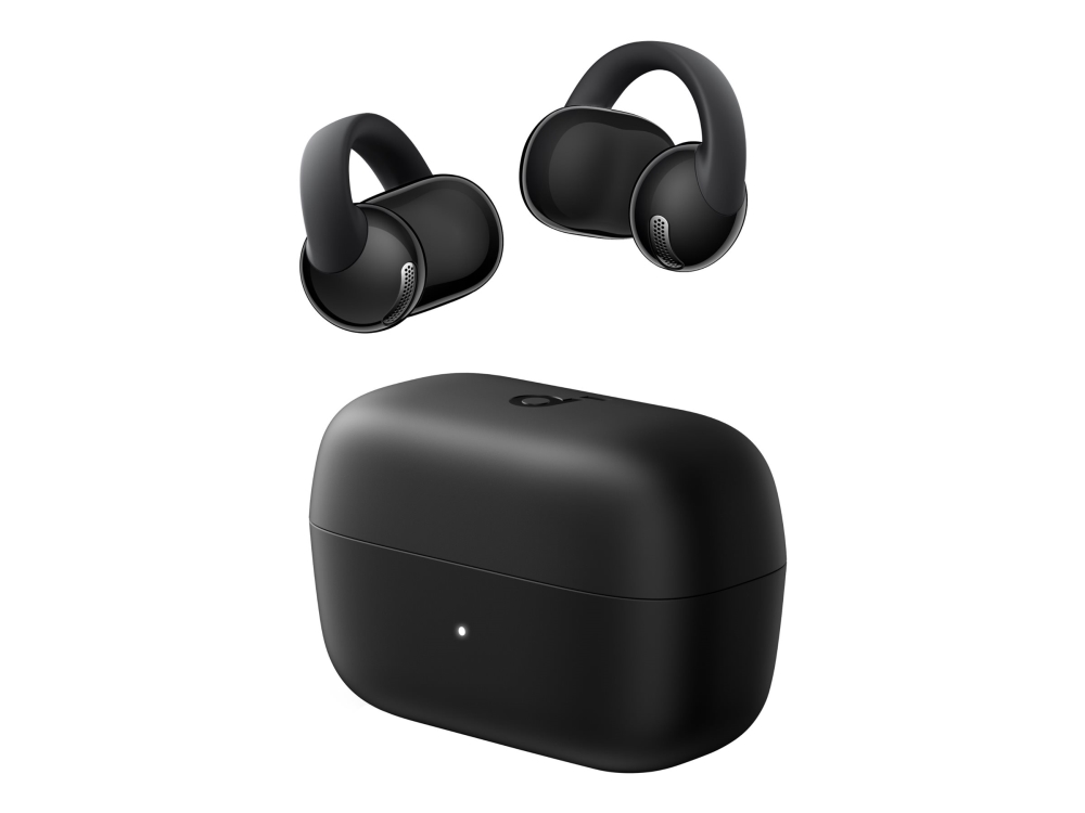 Soundcore C50i - Ægte trådløse øretelefoner med mik. - åbent øre - over øret-montering - Bluetooth - sort