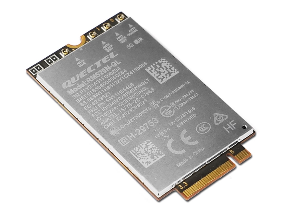 Quectel RM520N-GL - Trådløs mobilmodem - 5G - M.2 Card - for P/N: 21KDSC4100, 21QG000KMZ