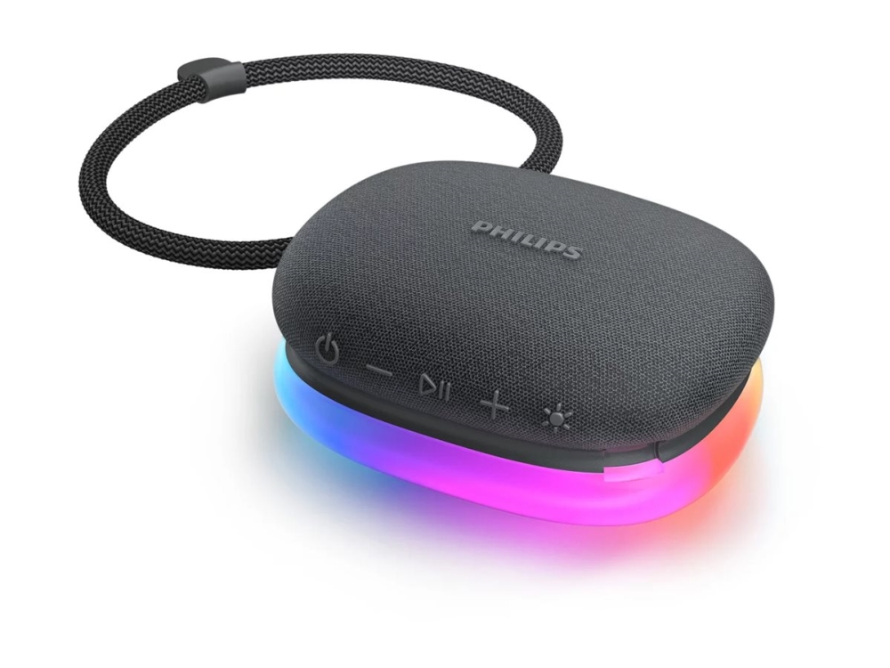 Philips Bluetooth-Lautsprecher Mit Lichtern Tas2307bk/00