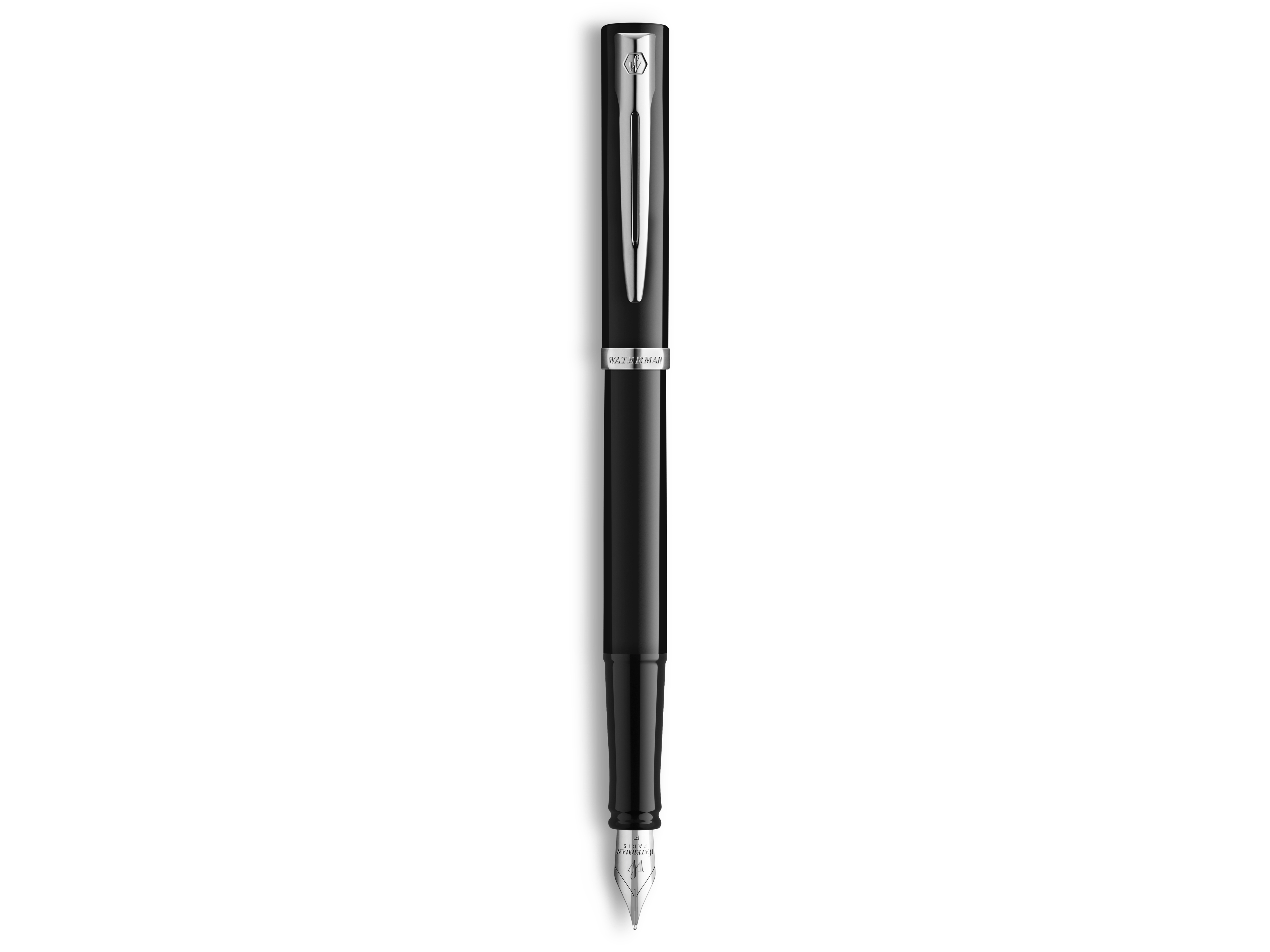 Waterman 2225496, Sort, Sølv, Rustfrit stål, 1 stk