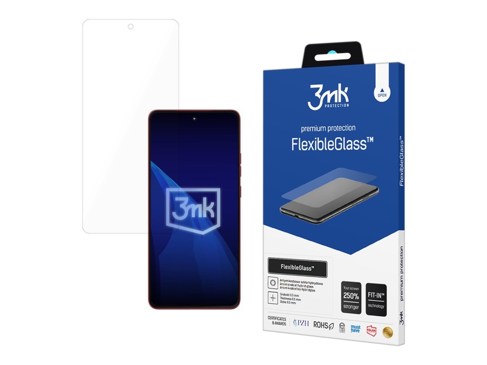 3Mk Flexibleglass - Skærmbeskytter For Mobiltelefon - Brudsikker - Glas - For Motorola Moto G86, G86 Power