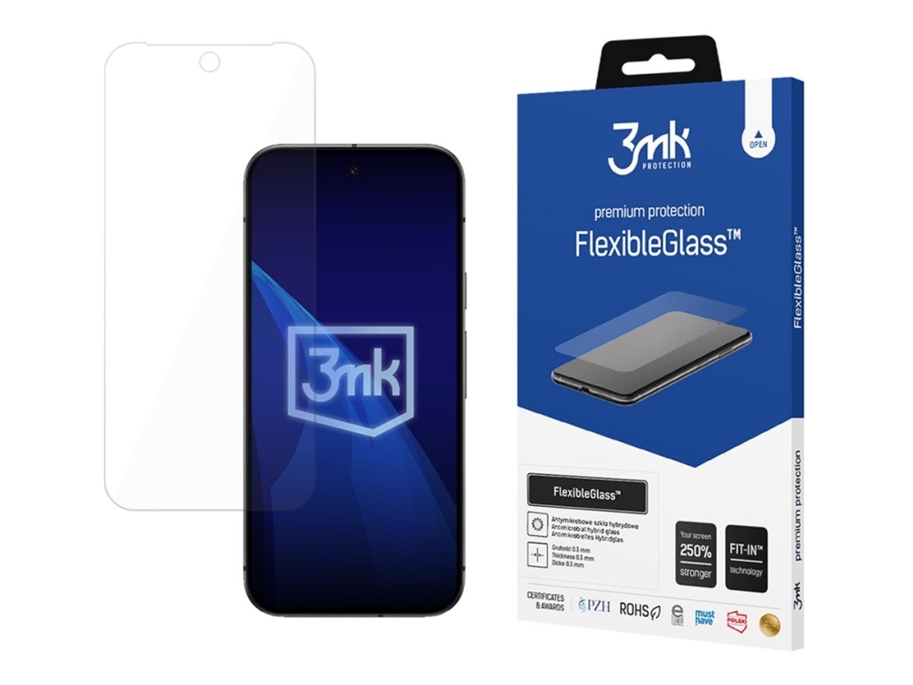 3Mk Flexibleglass - Skærmbeskytter For Mobiltelefon - Brudsikker - Glas - For Google Pixel 9A