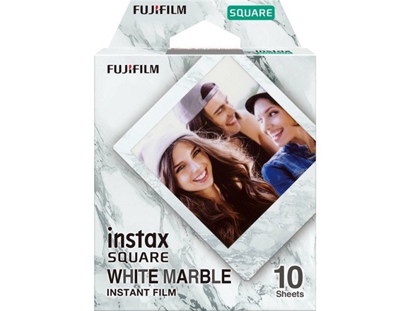Fujifilm Instax Square Whitemarble, 10 Stück