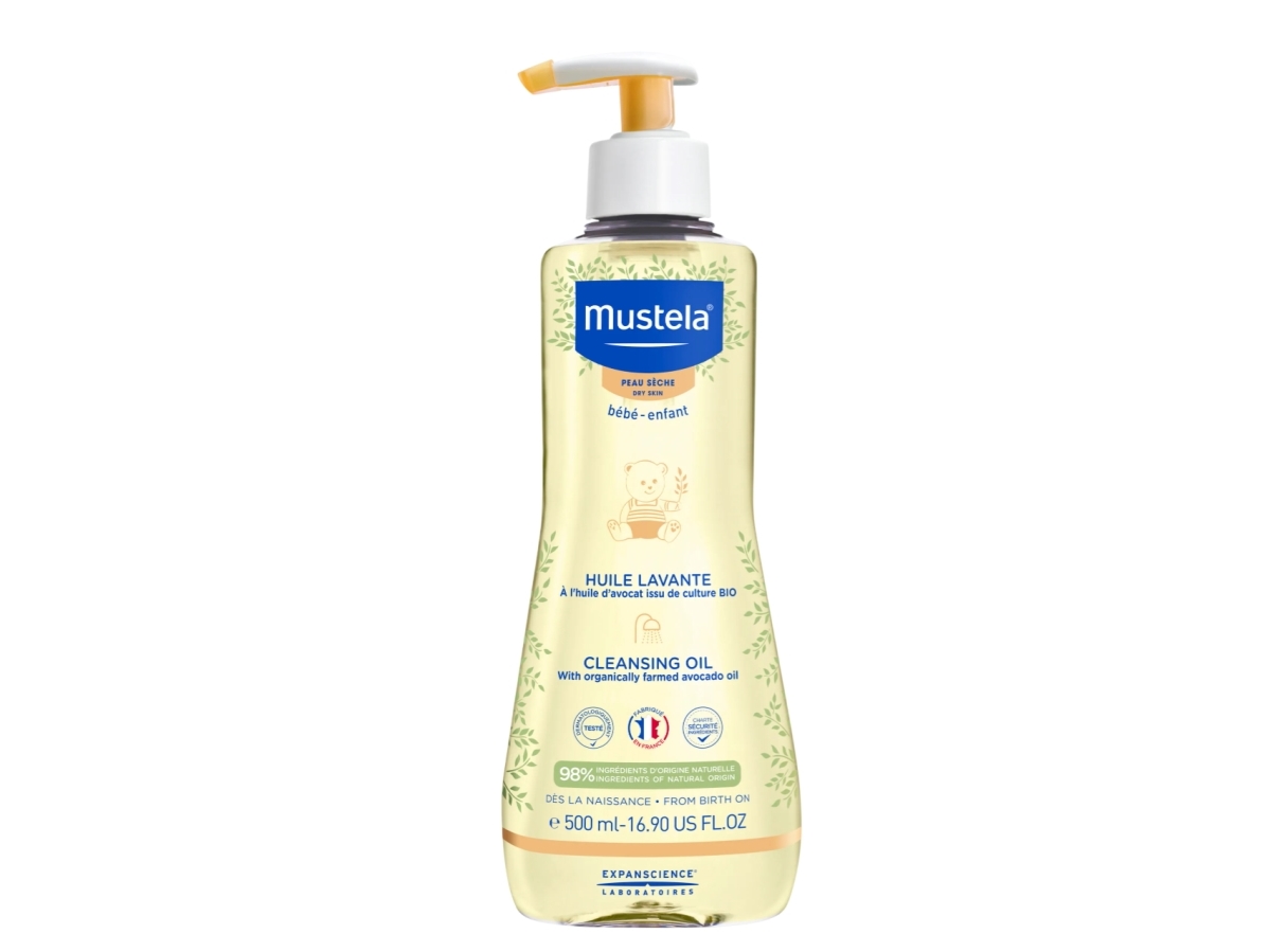 Mustela, Cleansing Oil, Avocado Oil, Nourishing, Shower Oil, For Dry Skin, 500 ml | N - A | GameStuff