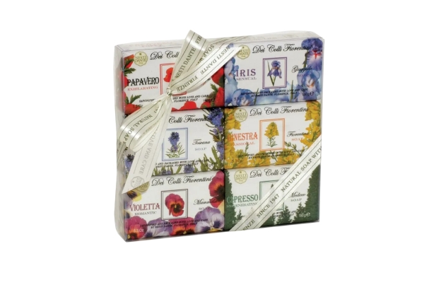 Sæt Nesti Dante Dei Colli Fiorentini sæbestykke 6 stk 150 g