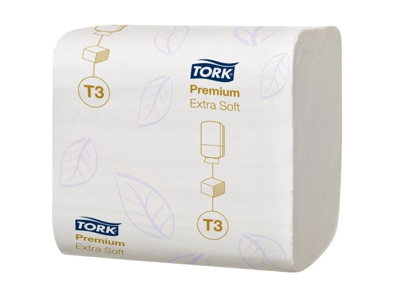Toiletpapir Tork® Extra Soft Premium T3, 114276, 2-lags, pakke a 30 stk.