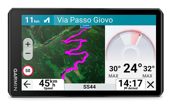 Garmin zumo XT3, 15,2 cm (6), 1280 x 720 pixels, TFT, 134,6 x 76,2 mm (5,3 x 3), vandret/vertikal, multi-touch