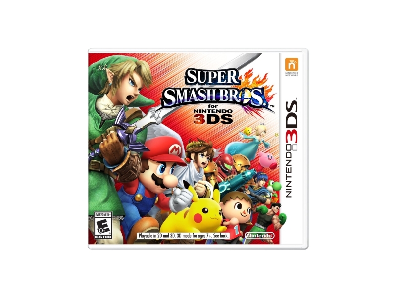 Nintendo Super Smash Bros., Nintendo 3DS, Kampe, Nintendo, RP (Rating Pending), Flersproget, Basis