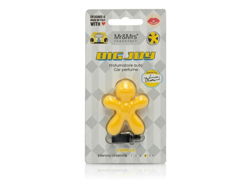 Mr&Mrs Fragrance Big Joy Car Perfume Vanilla | Bostäder - Inredning - Stearinljus | GameStuff